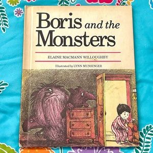 Vintage Boris and the Monsters Hardcover Book